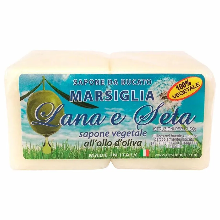Nesti Dante Lana & Seta Laundry Soap Olive Oil (2x150g)