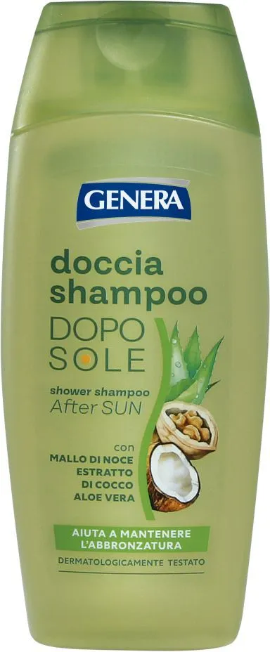 Genera Shower Gel-Shampoo Aloe Vera (300mL)