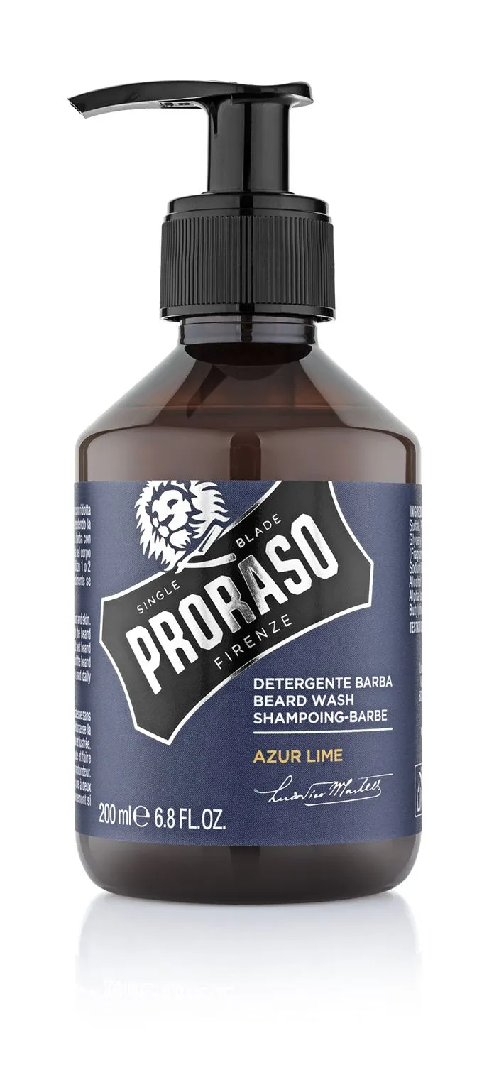 Proraso Beard Wash Azur Lime (200mL)