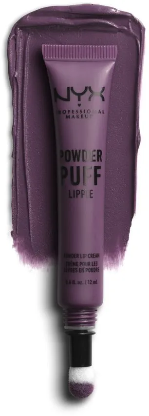 NYX Professional Makeup Powder Puff Lippie Powder Lip Cream (12mL) Detentio