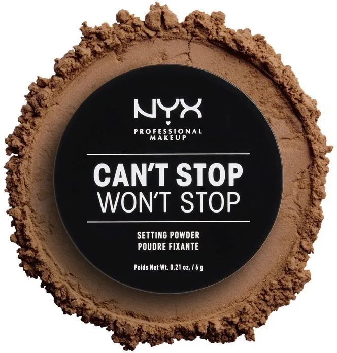 NYX Professional Makeup Can't Stop Won't Stop Setting Powder (6g) Medium Deep