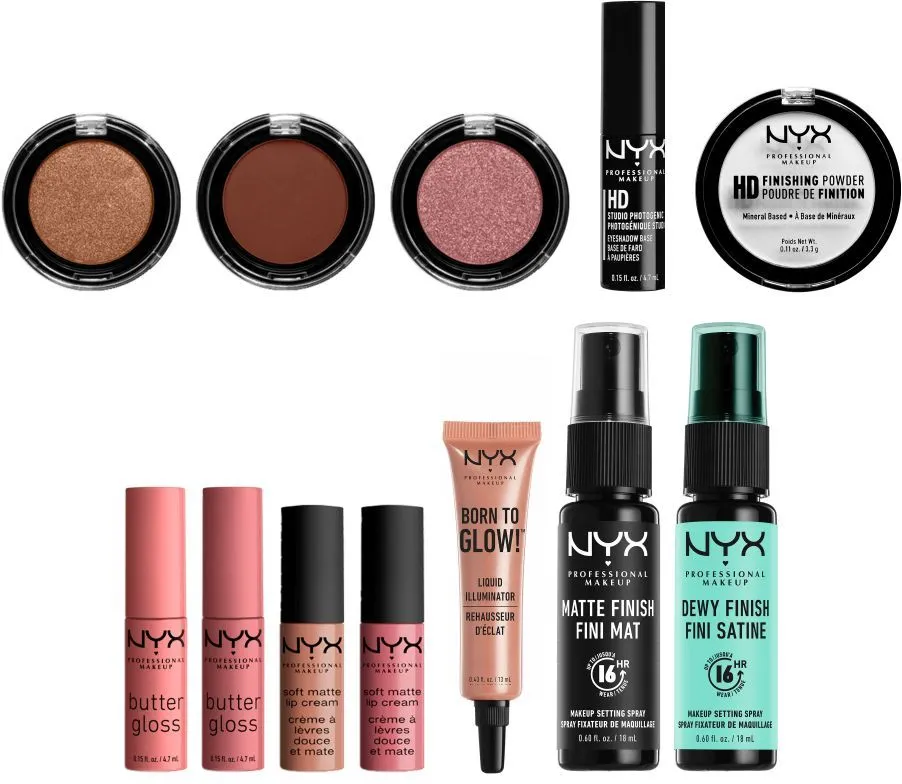 NYX Professional Makeup Mrs Claus 12 Day Advent Calendar