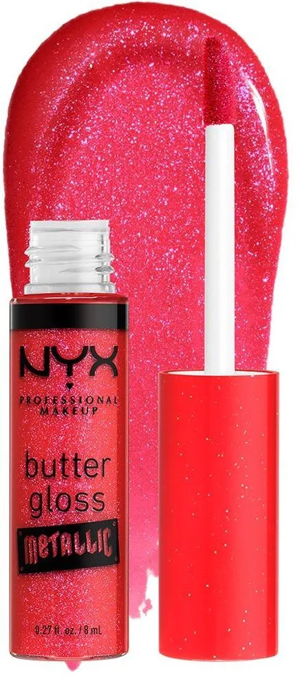 NYX Professional Makeup Halloween 24 Butter Gloss Metallics (8mL) Blood