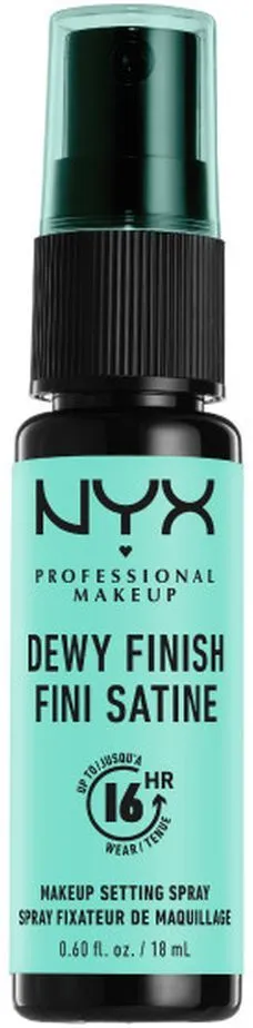 NYX Professional Makeup Makeup Setting Spray Dewy Finish (18mL) Mini