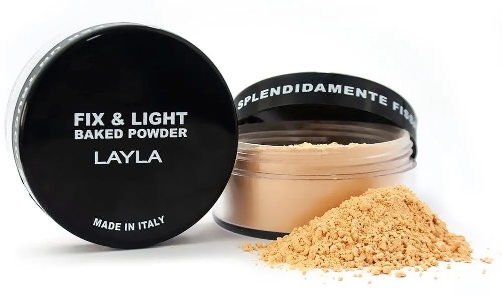 Layla Cosmetics Fix & Light Baked Powder (9g) 002