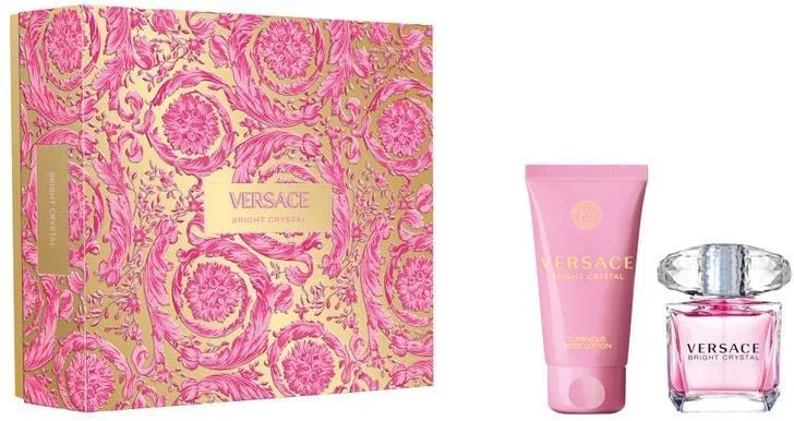 Versace Bright Crystal EDT (30mL) + Body Lotion (50mL)