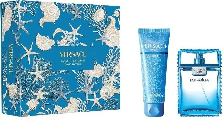 Versace Man Eau Fraiche EDT (100mL) + Shower Gel (150mL)