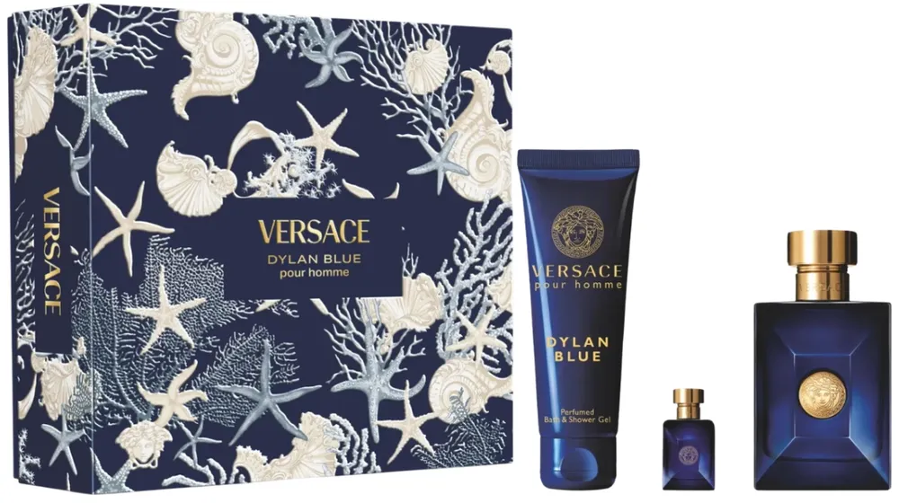 Versace Pour Homme Dylan Blue EDT (100mL) + Shower Gel (150mL) + EDT (5mL)