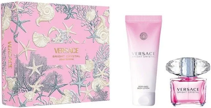 Versace Bright Crystal EDT (30mL) + Body Lotion (50mL)