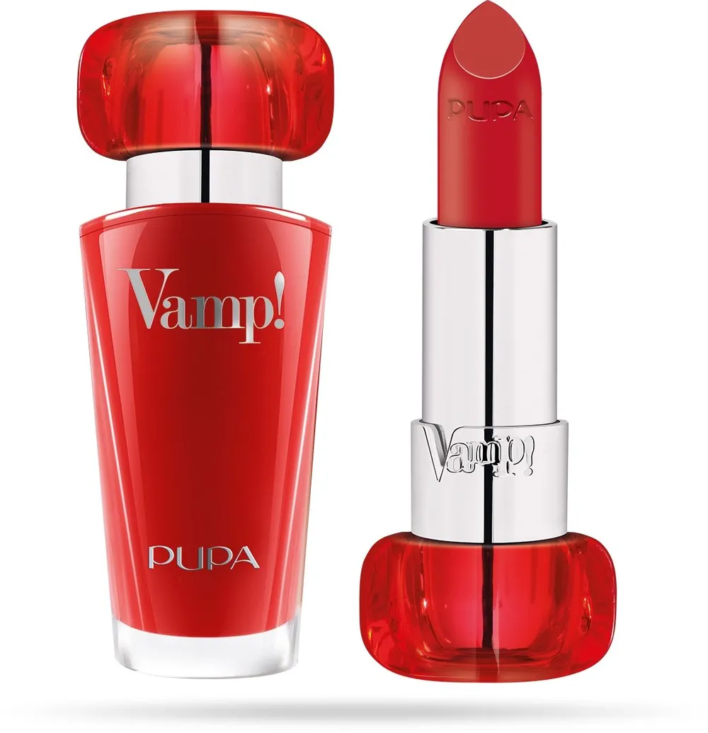 Pupa Vamp! Lipstick Extreme Colour (3.5g) 303 Iconic Red
