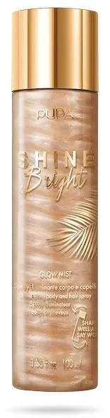 Pupa Shine Bright Glow Mist (100mL) 001 Holo Diamond