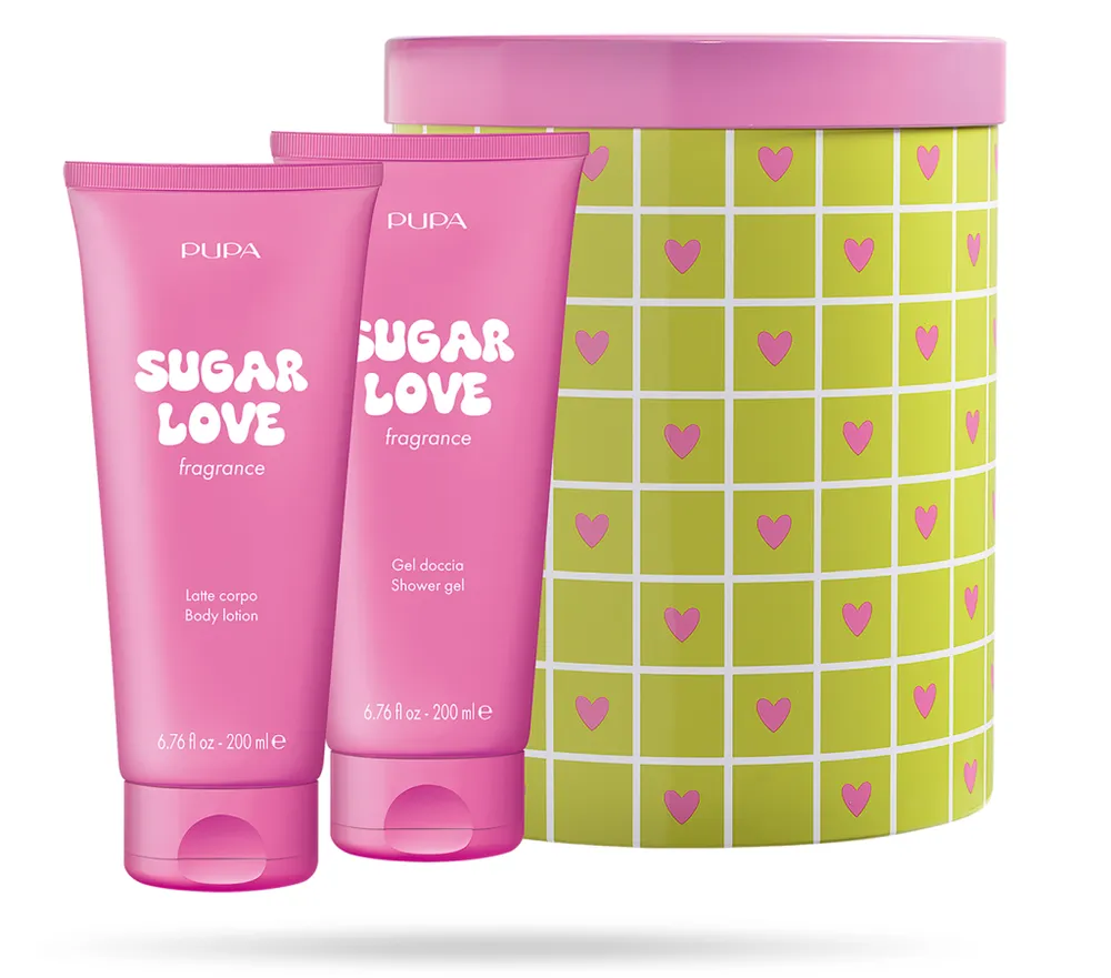 Pupa Happy Box Sugar Love Kit! Shower Gel & Body Lotion