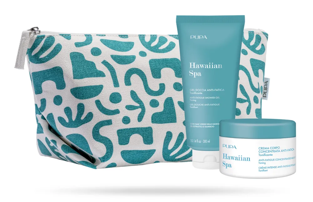 Pupa Hawaiian Spa Kit! ! Shower Milk & Body Cream