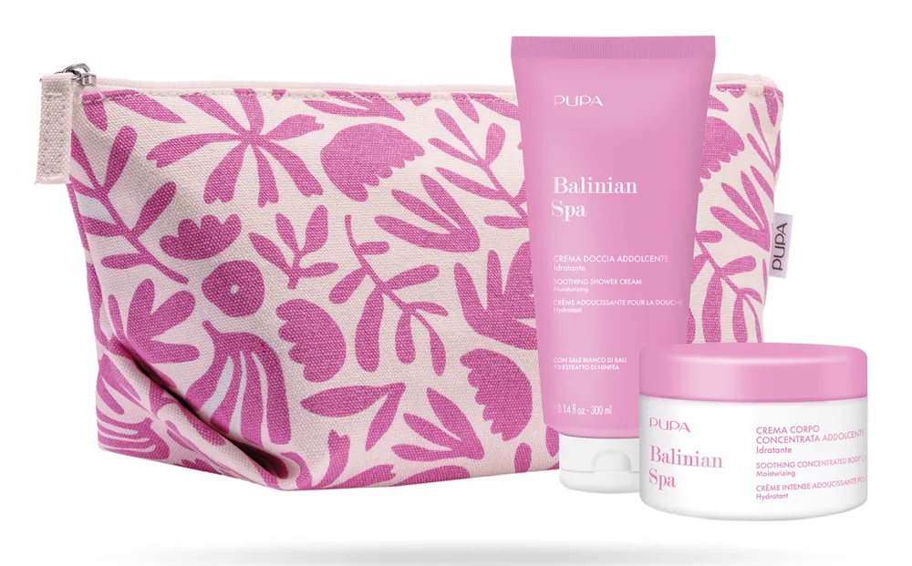 Pupa Balinian Spa Kit! Shower Milk & Body Cream