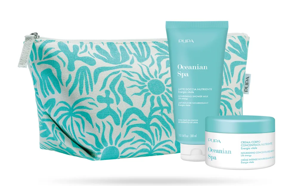 Pupa Oceanian Spa Kit! Shower Milk & Body Cream