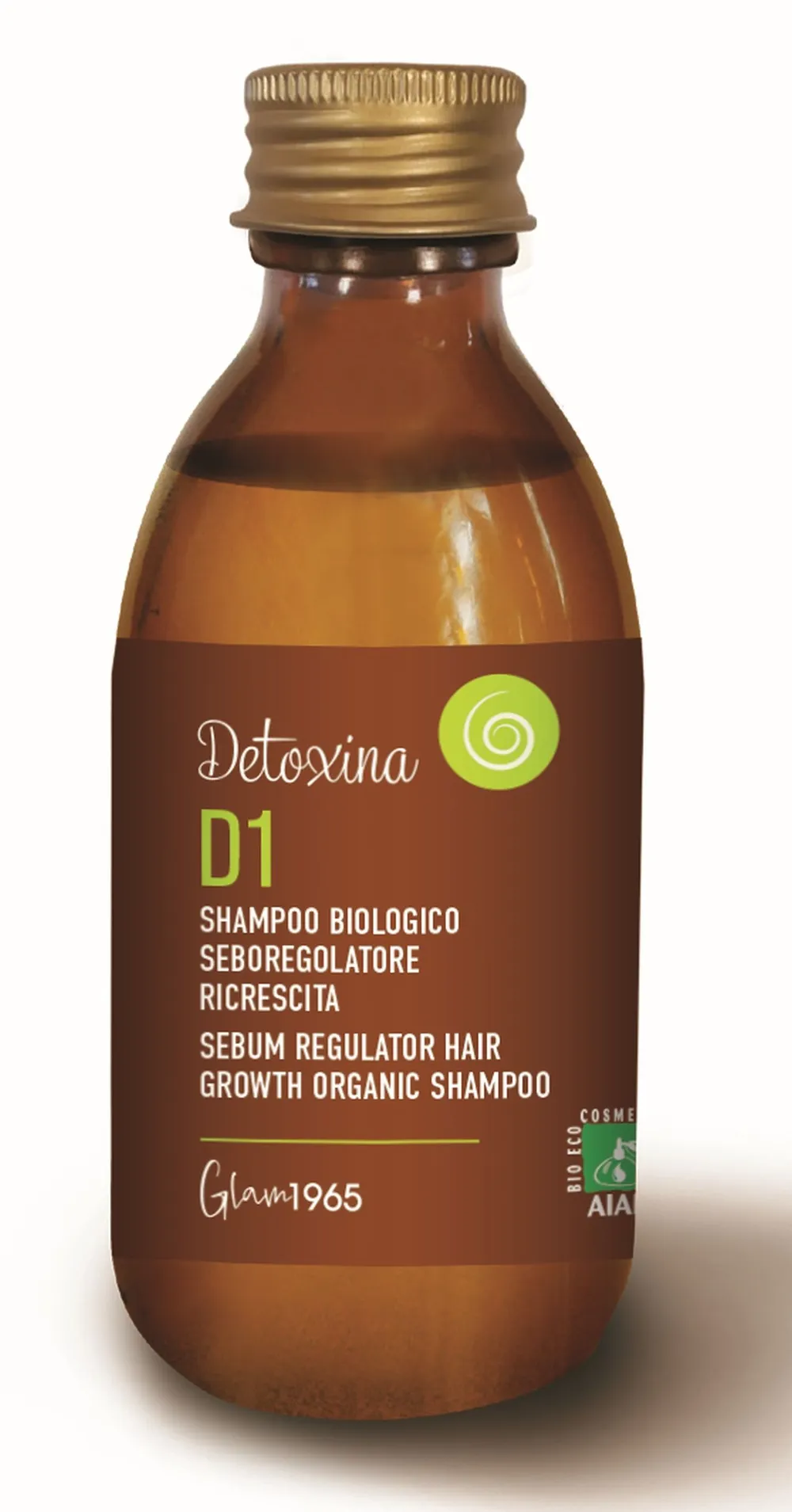 Glam1965 D1 Sebum Regulator Hair Growth Organic Shampoo (250mL)
