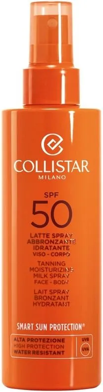 Collistar Tanning Moisturizing Milk Spray Face & Body SPF50 (200mL)