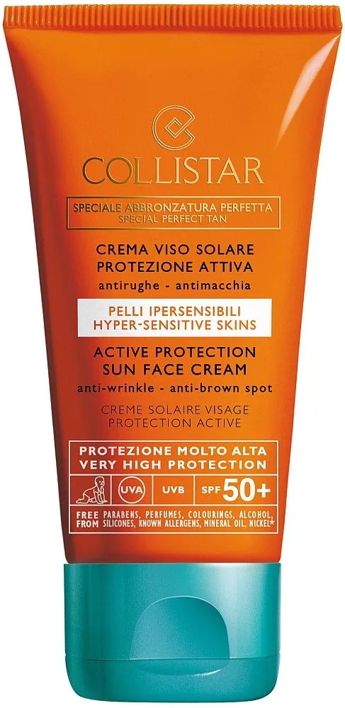 Collistar Active Protection Sun Face Cream SPF50 (50mL)