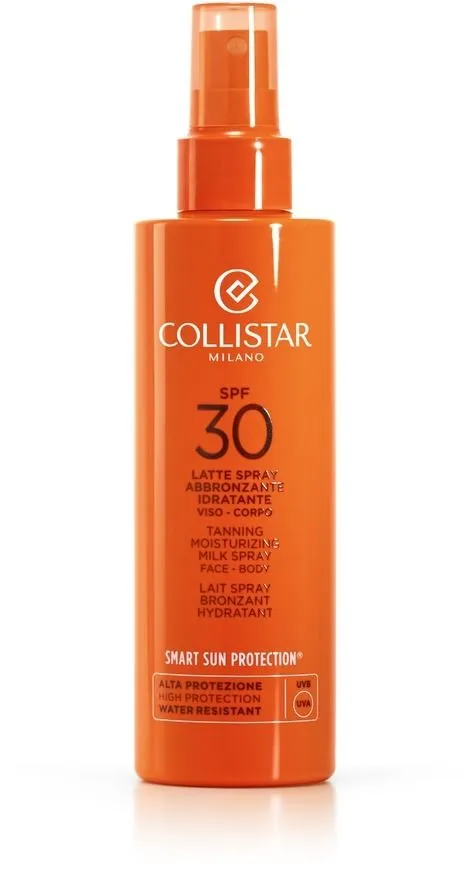 Collistar Tanning Moisturizing Milk Spray Face & Body SPF30 (200mL)