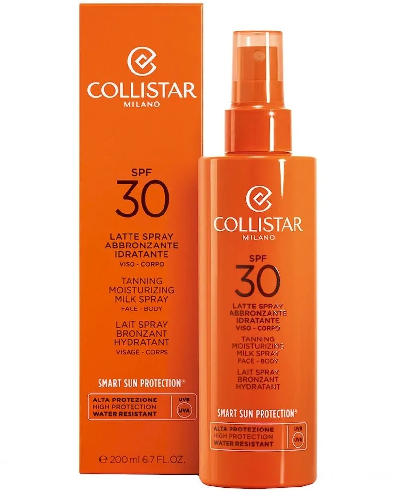 Collistar Tanning Moisturizing Milk Spray Face & Body SPF30 (200mL)