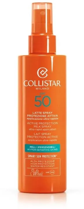 Collistar Sun Active Protection Milk Spray Hyper-Sensitive SPF50 (200mL)