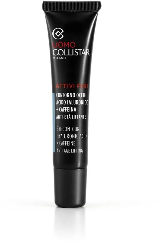 Collistar Uomo Eye Contour Hyaluronic Acid + Caffeine Anti-Age Lifting (15mL)