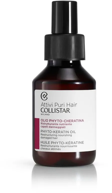 Collistar Attivi Puri Phyto-Keratin Oil Restructuring Nourishing (100mL)