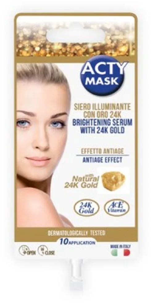 Acty Patch Mask Brightening Serum With 24k Gold (15mL)