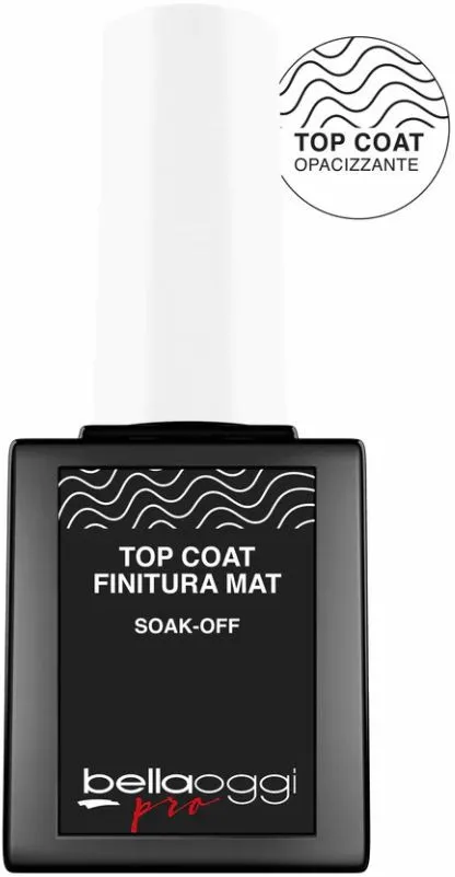 Bella Oggi Gel Polish Gel Pro Top Coat Matte Finish (10mL)