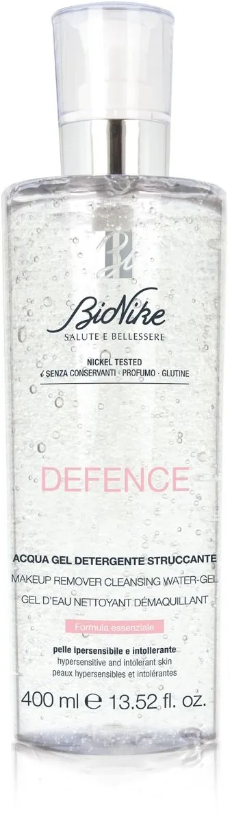 BioNike Defence Cleansing Water-Gel Makeup Remover (400mL)