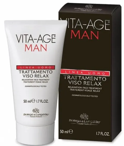 Bottega Di Lungavita Vita-Age Man Relaxing Face Treatment (50mL)