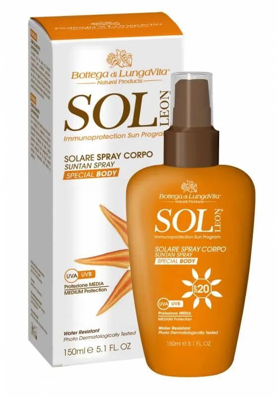 Bottega Di Lungavita Sol Protection Spray Special Body SPF20 (150mL)