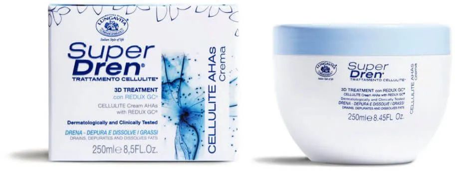 Bottega Di Lungavita Superdren Cellulite Cream Ahas (250mL)