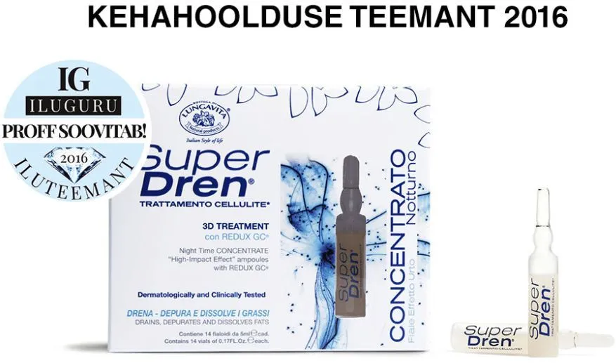 Bottega Di Lungavita Superdren Night Time Concetrate Redux Gc (14x15mL)