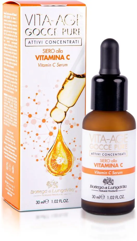 Bottega Di Lungavita Vita-Age Gocce Pure Vitamin C Serum (30mL)