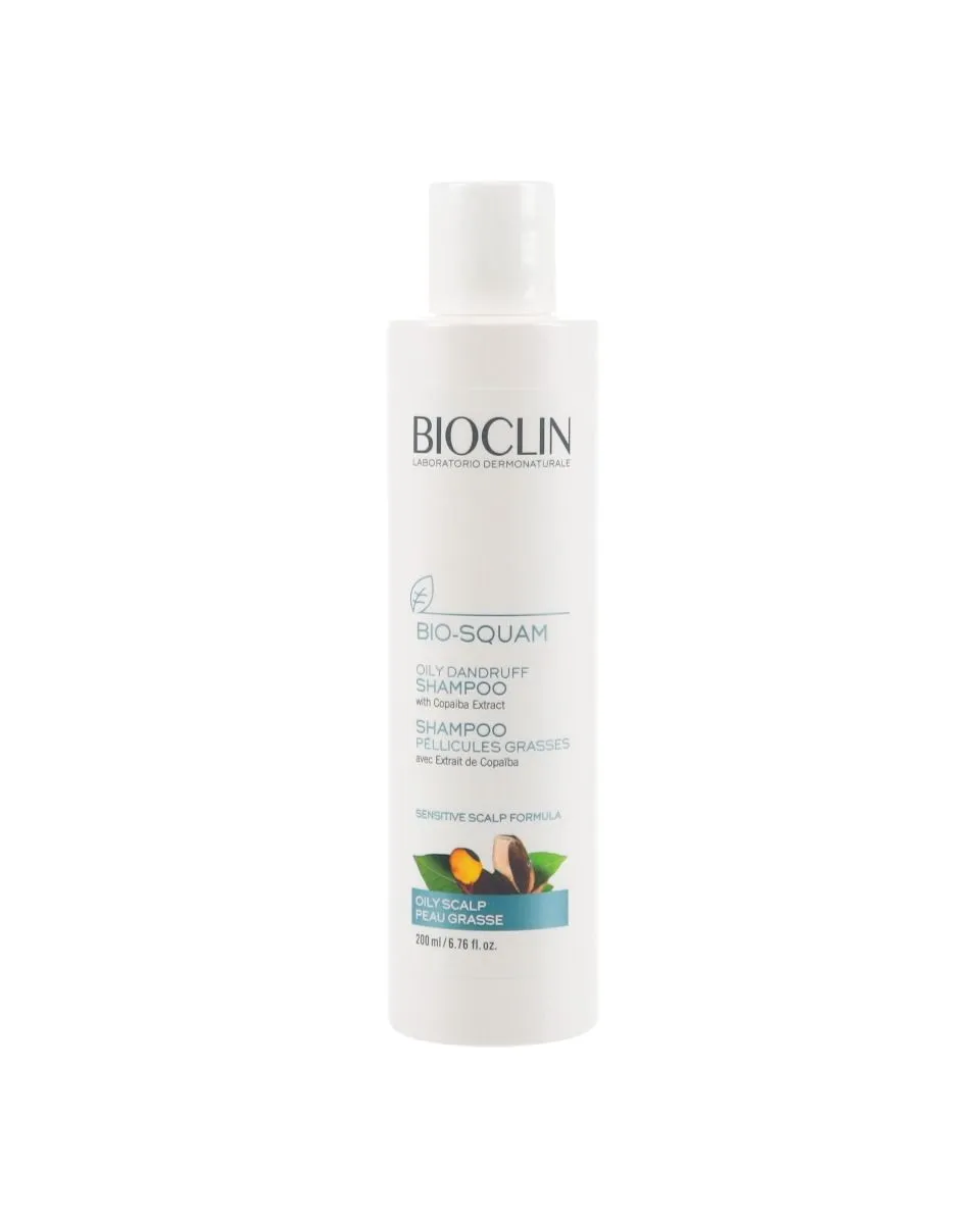 Bioclin Bio-Squam Oily Dandruff Shampoo (200mL)