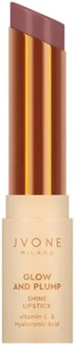 Jvone Milano Glow & Plump Shine Lipstick 02 Rose Nude