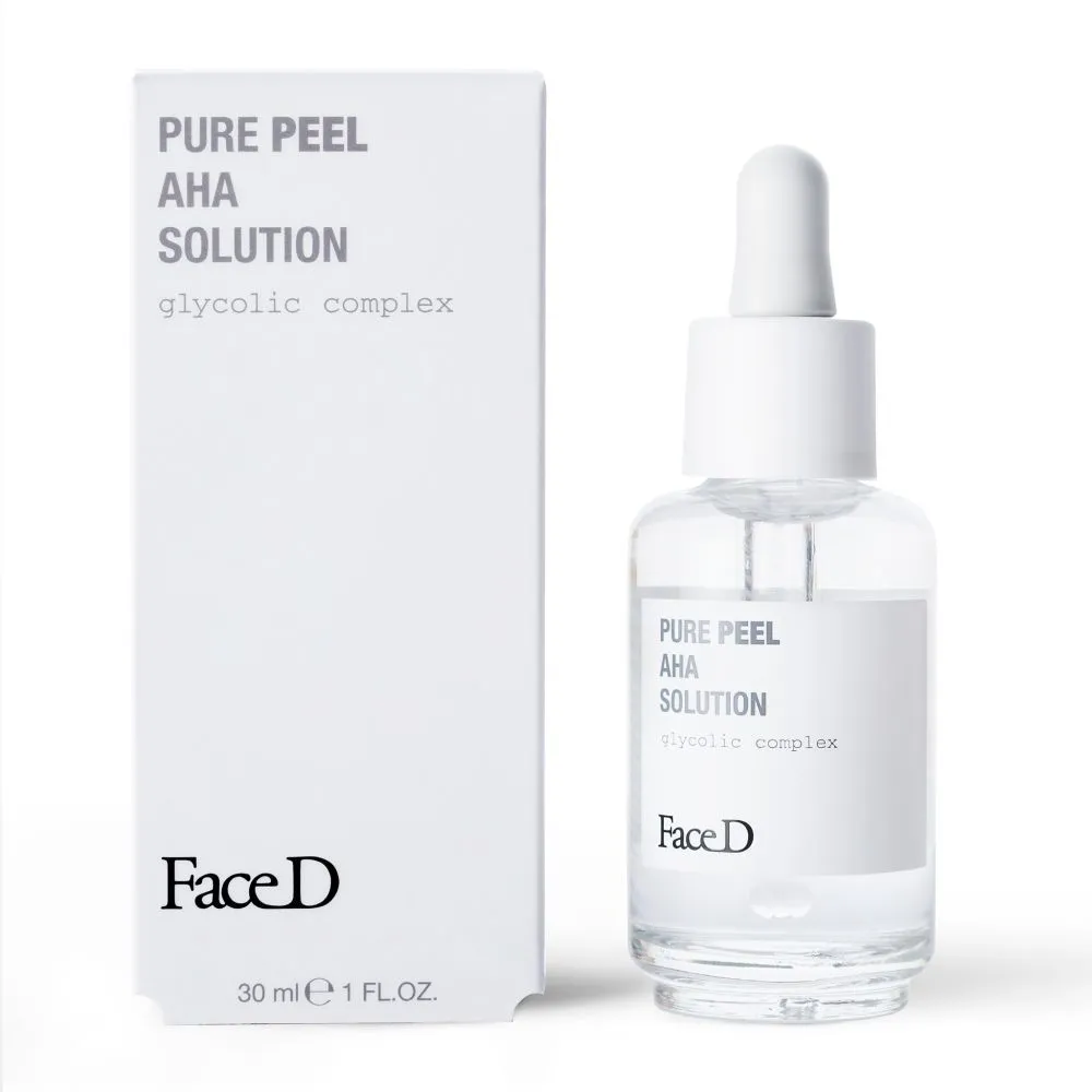 FaceD Pure Peel AHA Solution (30mL)