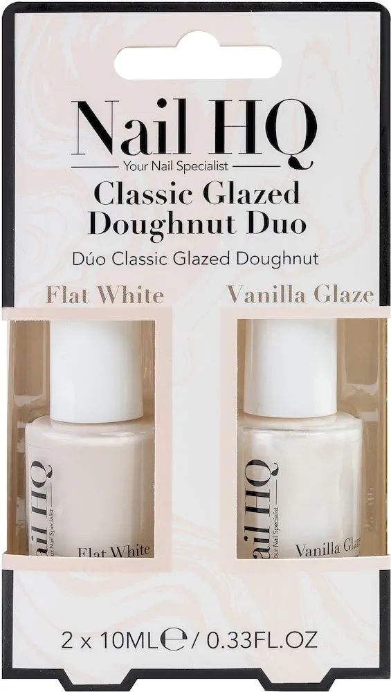 Nail HQ Classic Glazed Doughnut Duo (2x10mL)