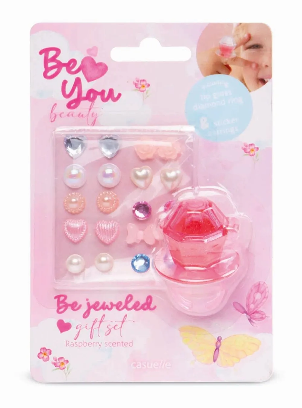 Casuelle BeYou Be Jewelled Pink Set