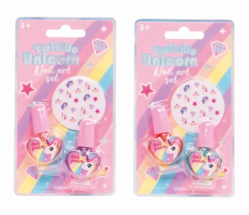Casuelle Twinkle Unicorn Nail Art Set