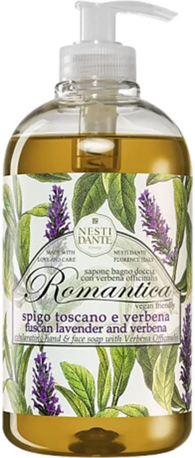 Nesti Dante Romantica Liquid Soap Wild Lavender & Verbena (500mL)