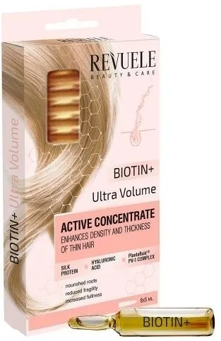 Revuele Hair Volume Ampoules with Biotin (8x5mL)