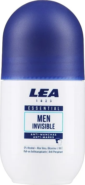Lea Essential Men Invisible Roll-On Deodorant (50mL)