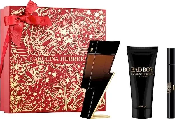 Carolina Herrera Bad Boy Elixir EDP (100mL) + Shower Gel (100mL) + EDP (10mL)