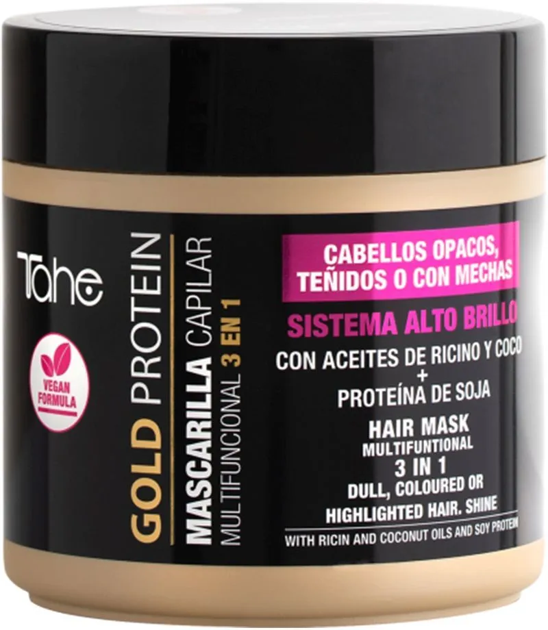 Tahe Botanic Gold Protein 3in1 Colored Hair Mask (400mL)