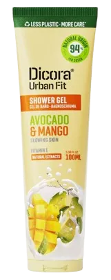 Dicora Urban Fit Shower Gel Vitamin E Mango & Avocado Oil (100mL)