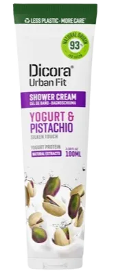 Dicora Urban Fit Shower Cream Protein Yogurt & Pistachio (100mL)
