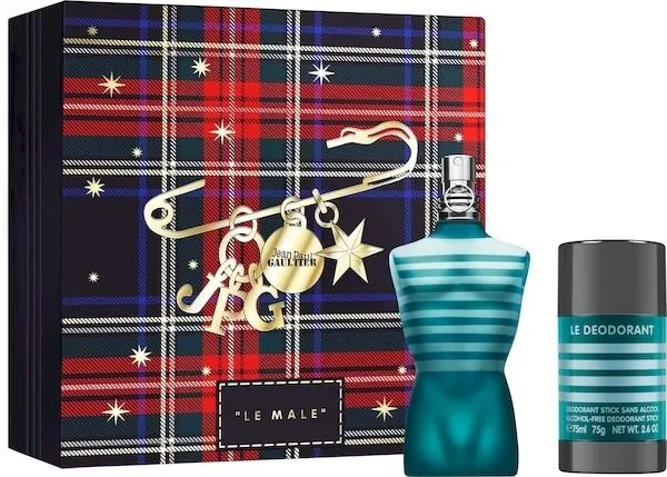 Jean Paul Gaultier Le Male EDT (75mL) + Deostick (75mL)
