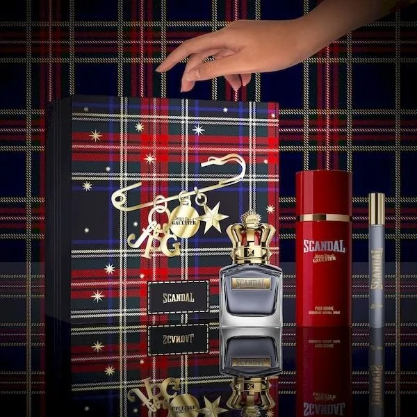 Jean Paul Gaultier Scandal Pour Homme EDT (50mL) + Deospray (150mL) + EDT (10mL)